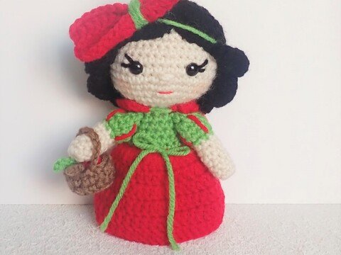 Princess Apple- Amigurumi PDF- English