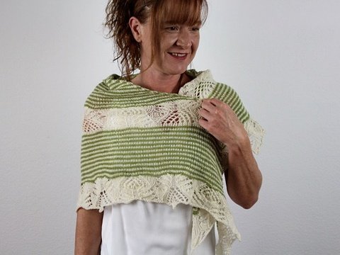 Strickanleitung Tuch "Sommerbreeze"