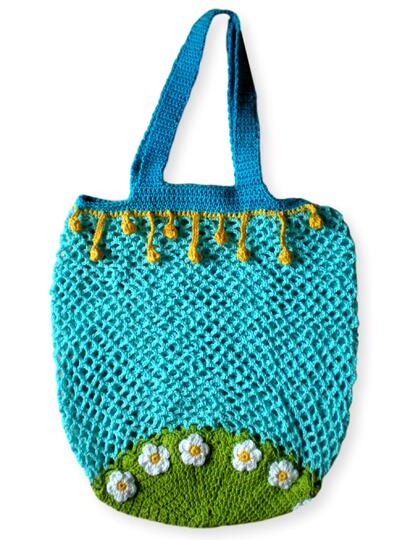 Einkaufsnetz Häkelanleitung