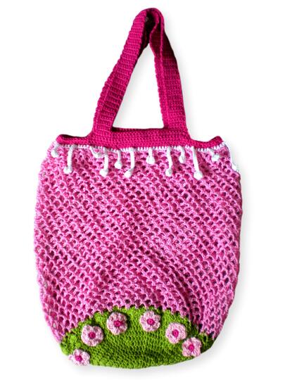 Einkaufsnetz Häkelanleitung