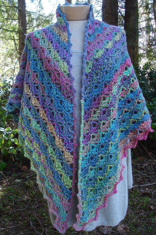Showy Shells Shawl - PW-108 - Image 3