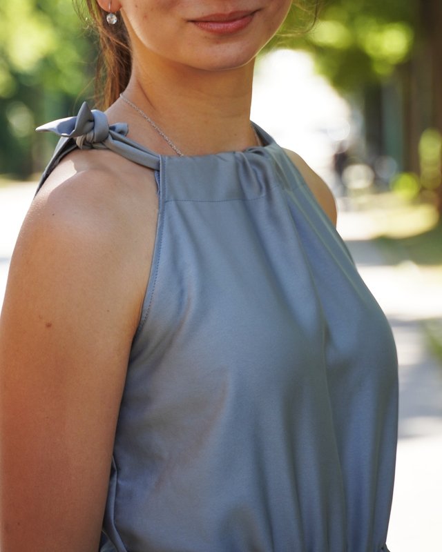 Long Summer Dress Breeze Sewing Pattern - EU Sizes 48 - 60 - Image 4