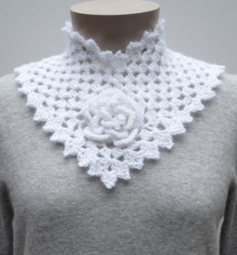 Flower Square Collar - PA-124e