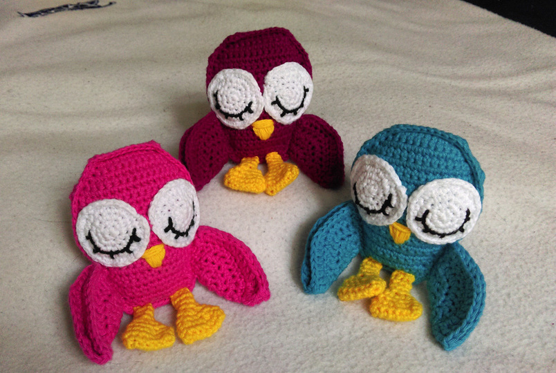 Häkelanleitung Schlummereule