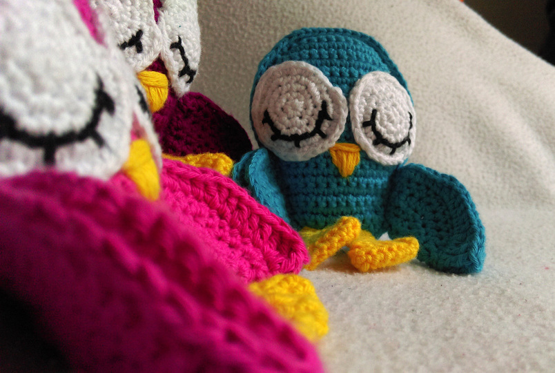 Häkelanleitung Schlummereule