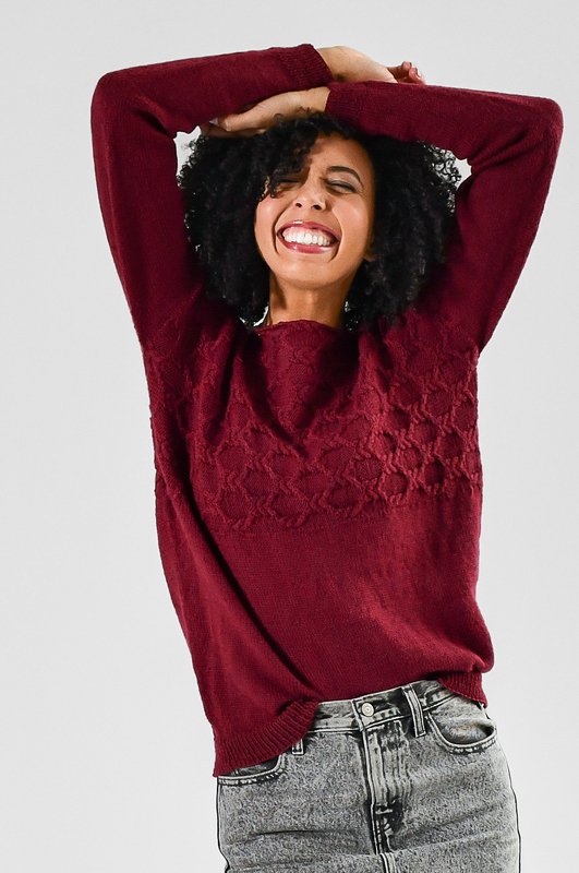 Anleitung für Zopfmusterpullover "Iva" - Bild 5