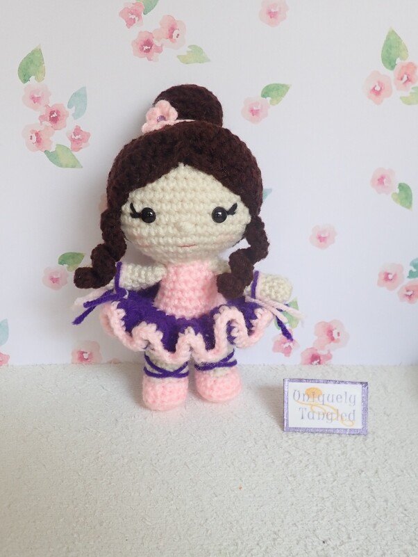 Pippa Ballerina- Amigurumi PDF- English