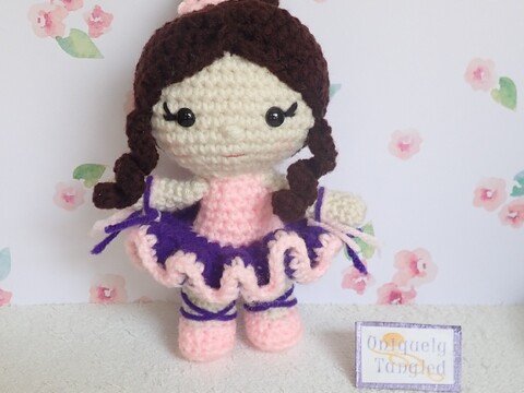 Pippa Ballerina- Amigurumi PDF- English