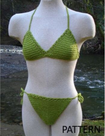 Pattern Basic String Bikini - PR-101