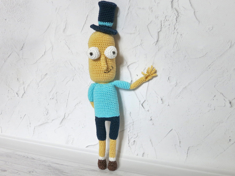 Pattern mr. Poopy Butthole - Rick and Morty
