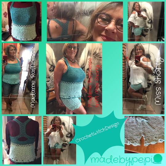 Madame Raffinessé - raffiniertes Sommertop für Groß und Klein