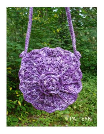 Victorian Flowers and Shells Bag - PA-212
