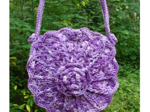 Victorian Flowers and Shells Bag - PA-212