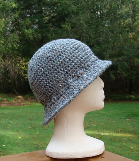 Down Brim Cloche - PA-107