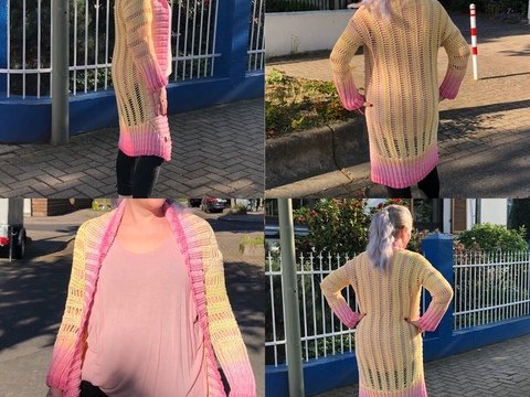 Häkelanleitung Jacke/Seelenwärmer "Sunshine"