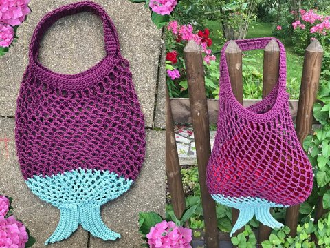 Einkaufstasche Fischnetz