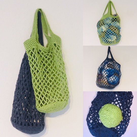 Beutel "Mach dich klein" - Häkelanleitung