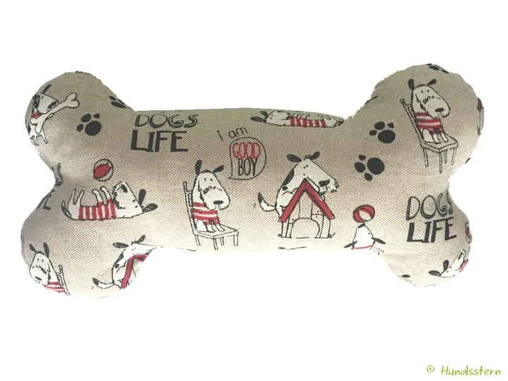 CLYDE bone pillow, cushion or toy in 3 sizes. Sewing Pattern