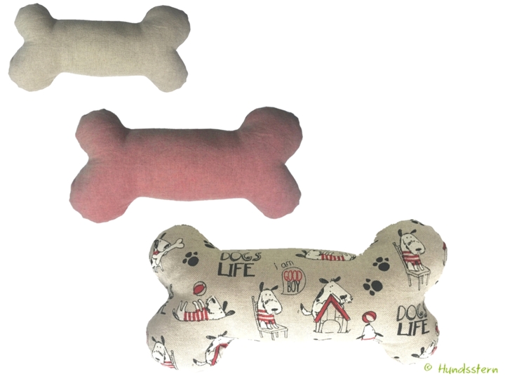 CLYDE bone pillow, cushion or toy in 3 sizes. Sewing Pattern