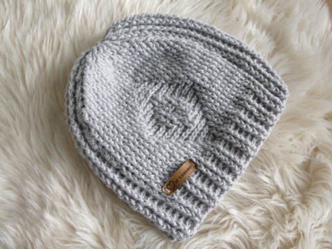 Häkelanleitung für die Mütze "Grooves", unisex, für alle Größen