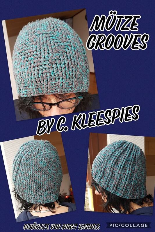 Häkelanleitung für die Mütze "Grooves", unisex, für alle Größen - Bild 14