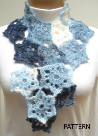 Star Flower Scarf - PA-129a