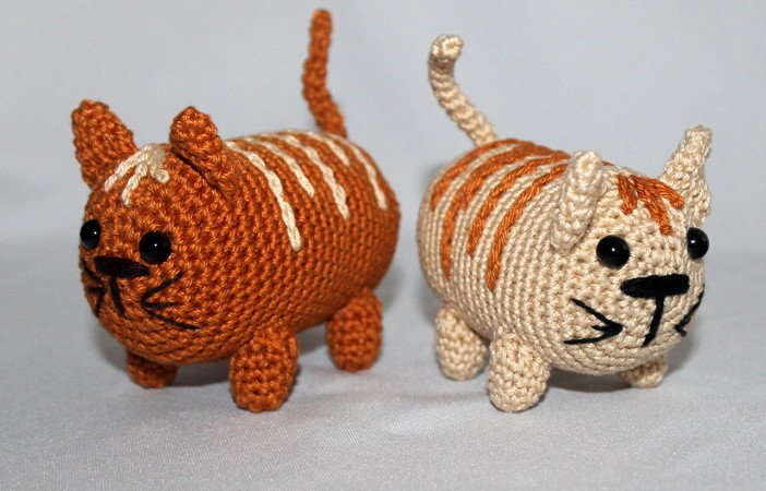 Tim and Tom the mini cats crochet pattern