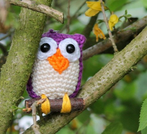 Owls family crochet pattern