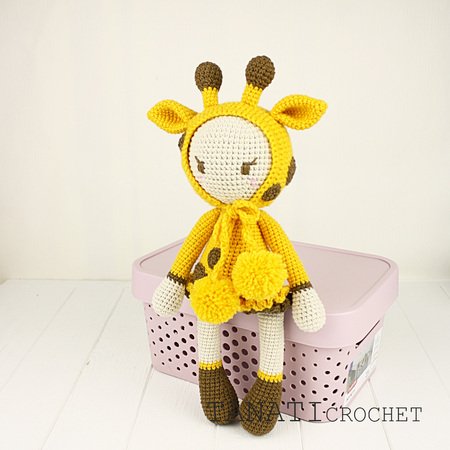 Crochet pattern "DOLL Giraffe"