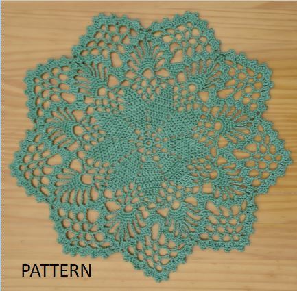 Pattern Nine Point Doily - PH-101