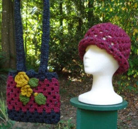 Pattern Serenity Hat and Bag - PA-108