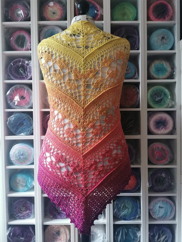 The tulip shawl Ethuil - Image 4