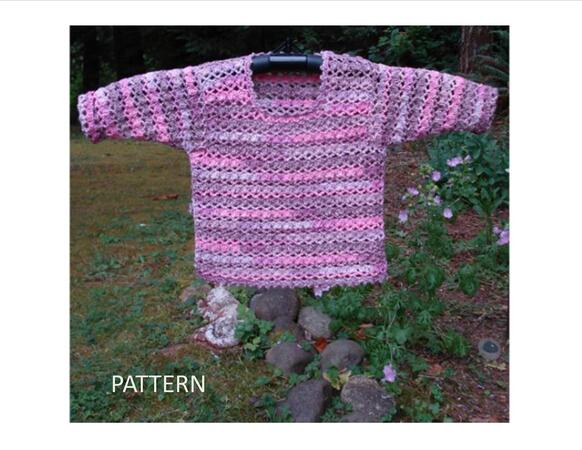 Pattern Pullover Sweater for Baby - PB-202