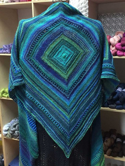 Colorways 1 - Triangular Shawl - Image 2
