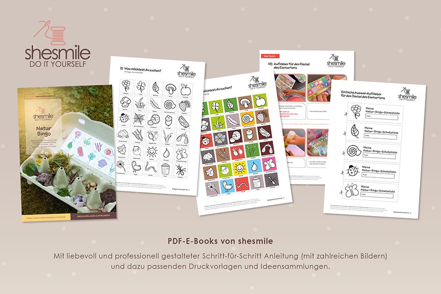 Natur-Bingo für Kinder (Druckvorlagen und Spielideen) - Bild 3