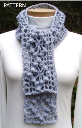 Popcorn Web Scarf - PA-304