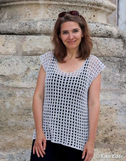 Netzshirt, Tunika "Mayla" - Häkelanleitung