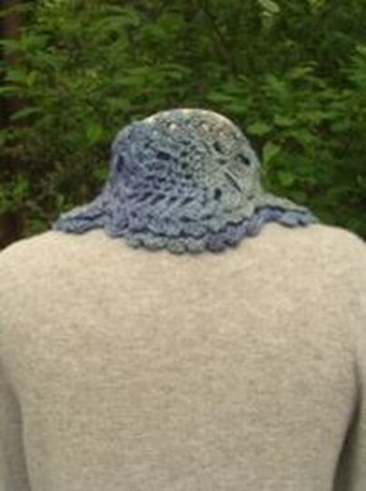 Cascading Pineapples Scarf - PA-301