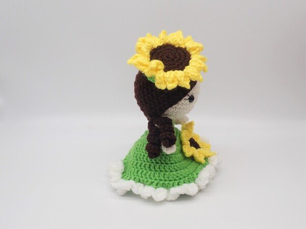 Sunflower Girl - Amigurumi PDF- English