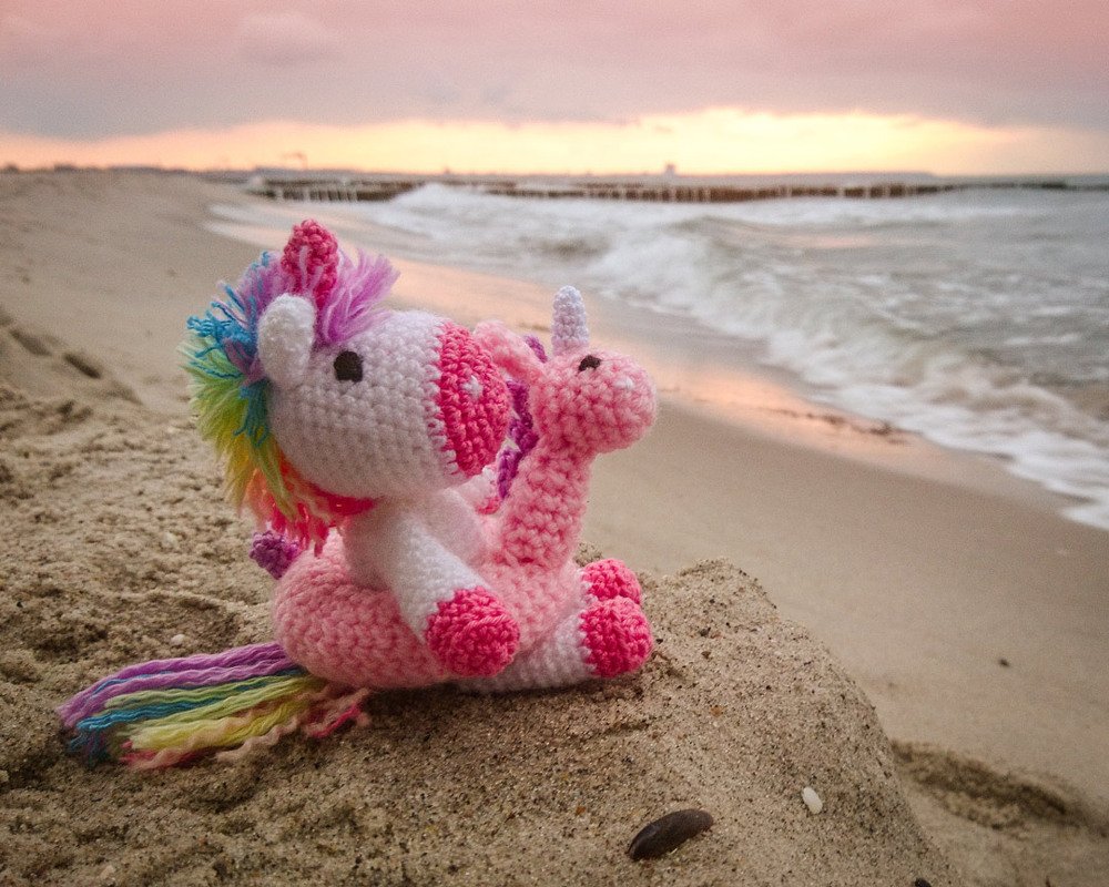 Einhorn 'Una' + 3D-Regenbogen &bull; LuckyTwins &bull; Amigurumi H&auml;kelanleitung - Bild 2