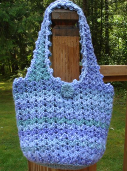Shell Stitch Tote Bag - PA-225 - Image 2