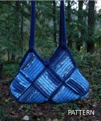 Patchwork Squares Bag - PA-216