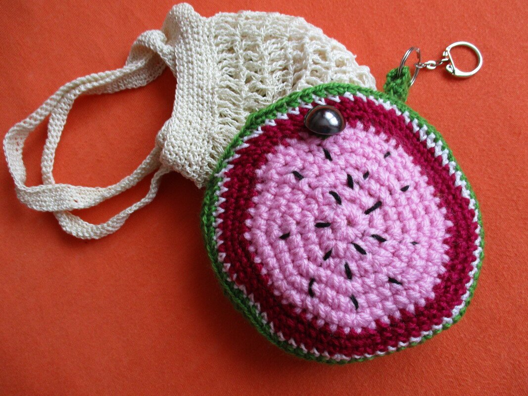 Anleitung Einkaufsnetz " Freches Früchtchen "