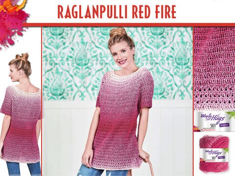 RAGLANPULLI RED FIRE