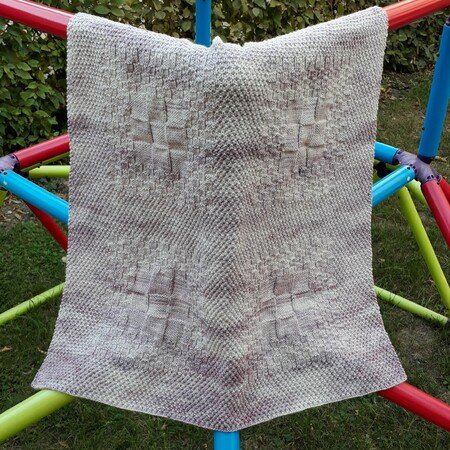 Knitting pattern Babyblanket "Raik"