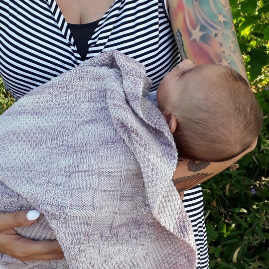 Strickanleitung Babydecke "Raik"