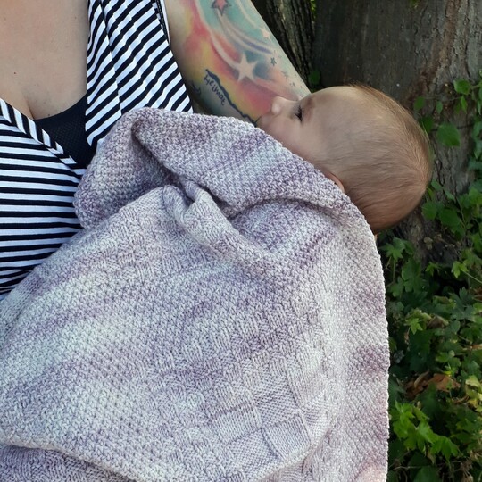 Strickanleitung Babydecke "Raik"