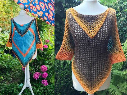 sehr einfaches Tunika/ Shirt  "Frau Kohlbauer"