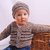 Strickanleitung Babyjacke und Mütze Luis & Luisa von 3 bis 24 Monaten