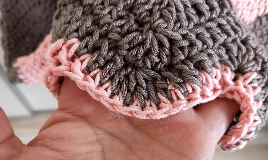 Häkelpulli "Wave" für alle Größen geeignet